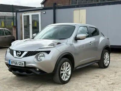 Używany Nissan Juke N-Connecta 110 KM (80 kW) 2017 Srebrny SUV