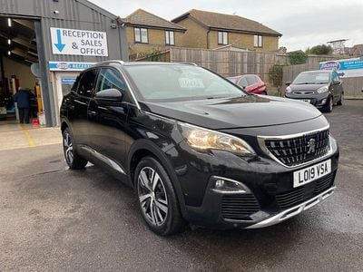 Black Used 2019 Peugeot 3008 Allure Hatchback | £11,495 (Fair price)