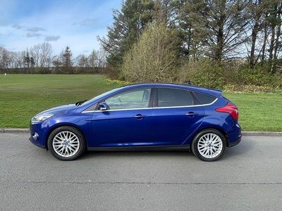 Used Ford Focus Zetec 2014 Blue Hatchback