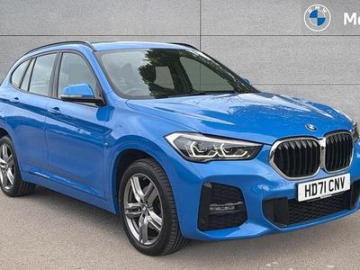 Used BMW X1 M Sport 150 HP (110 kW) 2021 Misano blue metallic SUV