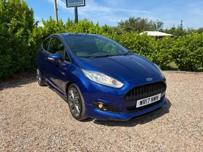 Used Ford Fiesta ST-Line 2017 Blue Hatchback
