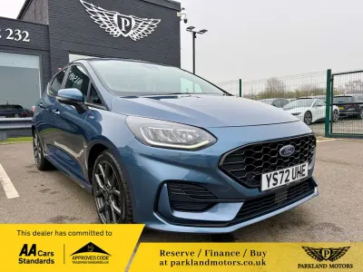Usado Ford Fiesta ST-Line 2022 Azul Utilitario