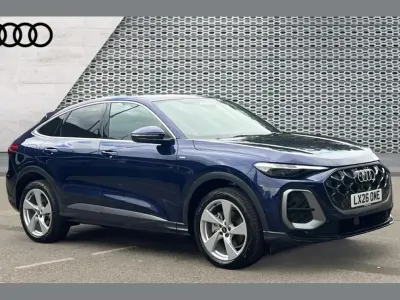 Used Audi Q5 S-Line 200 HP (147 kW) 2026 Blue SUV