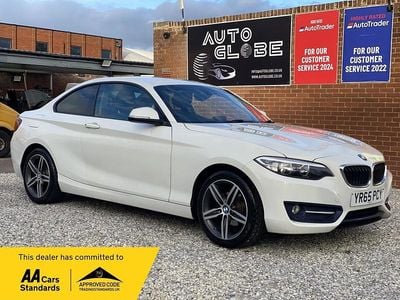 White Used 2015 BMW 218 Sport Line Coupe | £6,490 (Fair price)