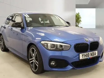 Used BMW 118 M Sport 2018 Blue Hatchback
