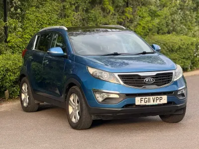 Gebraucht Kia Sportage 133 PS (97 kW) 2011 Blau SUV