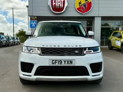 Used Land Rover Range Rover Sport HSE Dynamic 398 HP (292 kW) 2019 White SUV