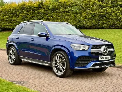 Käytetty Mercedes GLE350 AMG line 2020 Sininen Farmari