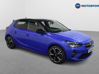 Used Vauxhall Corsa Edition 131 HP (96 kW) 2021 Blue Hatchback