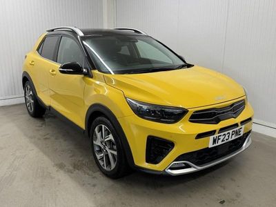 Yellow Used 2023 Kia Stonic GT-Line S SUV | £16,695 (Expensive)
