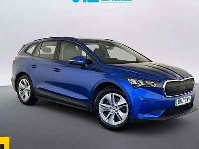 Used Skoda Enyaq iV ecoSuite 131 kW (179 HP) 2021 Blue SUV