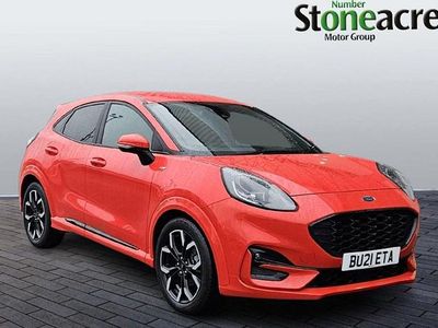 Used Ford Puma ST-Line X 125 HP (91 kW) 2021 Red SUV