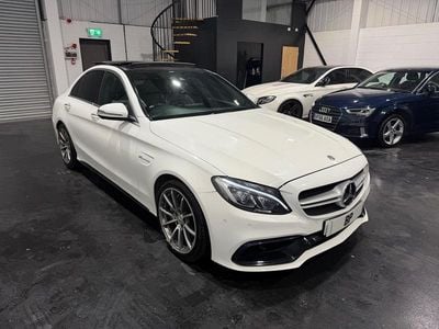 White Used 2016 Mercedes C63 AMG Premium Sedan | £24,995 (Good price)