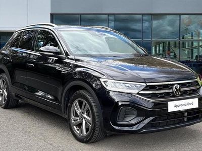 Used VW T-Roc R-line 150 HP (110 kW) 2023 Deep black pearl SUV