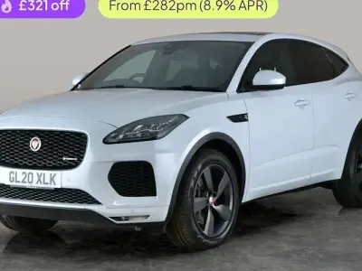 Used Jaguar E-Pace Chequered Flag 200 HP (147 kW) 2020 White SUV
