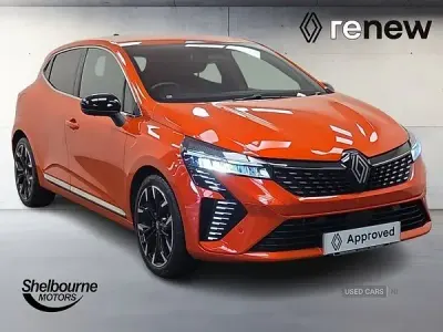 Begagnad Renault Clio V Techno 90 HK (66 kW) 2025 Orange Halvkombi