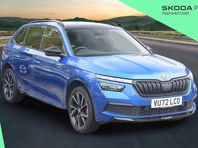 Used Skoda 110 R Monte Carlo 81 HP (59 kW) 2022 Race blue metallic Estate