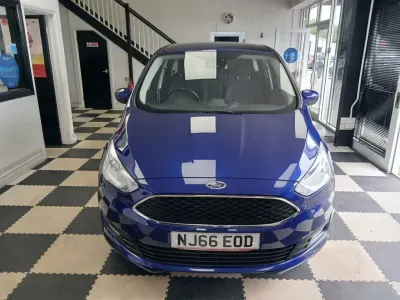 Used Ford C-MAX Zetec 120 HP (88 kW) 2016 Blue MPV