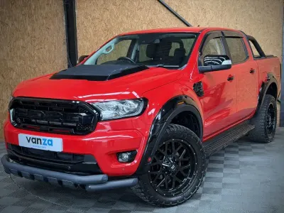 Used Ford Ranger Limited 2020 Red Pickup
