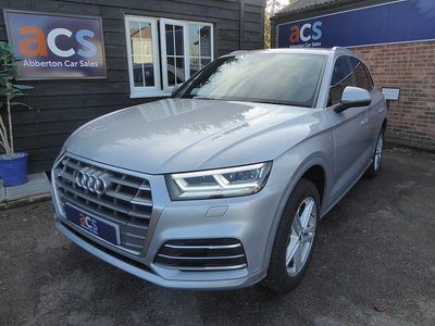 Silver Used 2017 Audi Q5 S-Line SUV | £18,995 (A bit pricey)