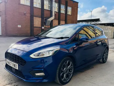 Used Ford Fiesta ST-Line 2017 Blue Hatchback