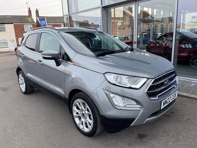 Used Ford Ecosport Titanium 125 HP (91 kW) 2022 Silver SUV