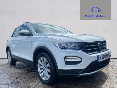 Used VW T-Roc SE 115 HP (84 kW) 2018 White SUV