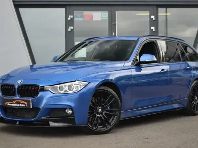 Used BMW 330 M Sport 258 HP (189 kW) 2014 Blue Estate