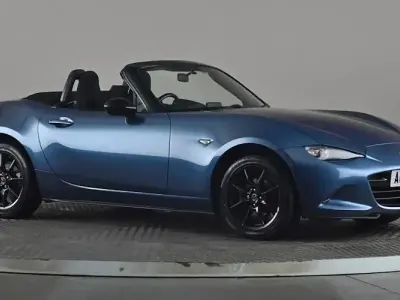 Used Mazda MX5 132 HP (97 kW) 2018 Blue Cabriolet