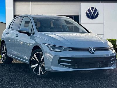 New VW Golf VIII Match 2025 Blue Hatchback