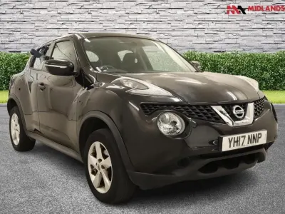 Używany Nissan Juke Visia 2017 Czarny SUV