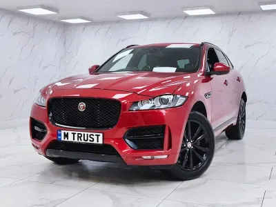 Used Jaguar F-Pace R-Sport 180 HP (132 kW) 2018 Red SUV