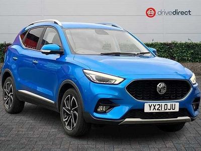 Used MG ZS Exclusive 111 HP (81 kW) 2021 Blue SUV