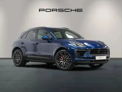 Used Porsche Macan S 374 HP (275 kW) 2021 Blue SUV