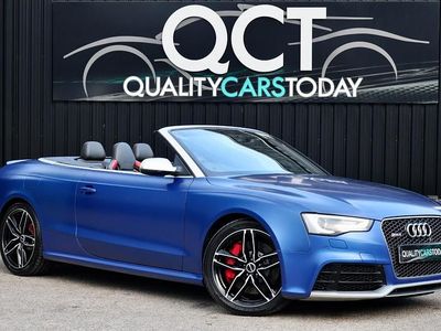 Used Audi RS5 Exclusive 450 HP (330 kW) 2015 Blue Cabriolet