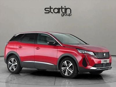 Red Used 2022 Peugeot 3008 Allure SUV | £11,999 (Good price)