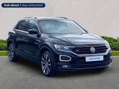 Used VW T-Roc R-line 150 HP (110 kW) 2018 Black SUV