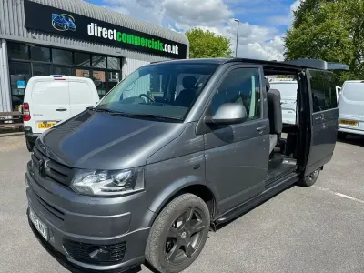Begagnad VW Transporter Highline 180 HK (132 kW) 2015 Grå Van