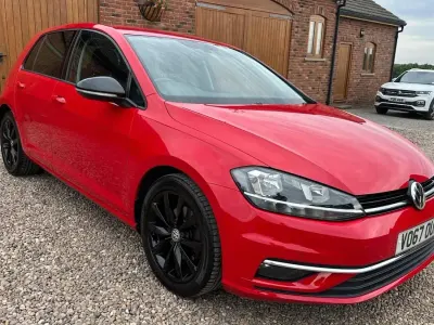 Used VW Golf VII GT 150 HP (110 kW) 2017 Red Hatchback