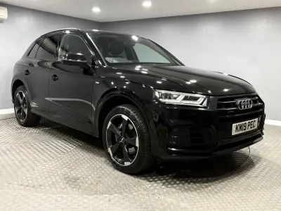 Used Audi Q5 Black Edition 245 HP (180 kW) 2019 Black SUV