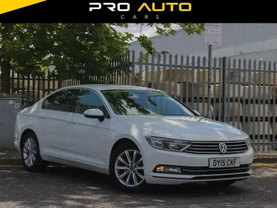 Used VW Passat Business 120 HP (88 kW) 2015 White Sedan