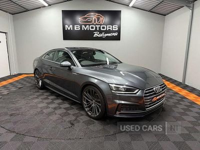 Used Audi A5 S-Line 150 HP (110 kW) 2018 Grey Coupe