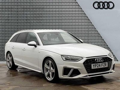 Used Audi A4 S-Line 204 HP (150 kW) 2024 White Estate