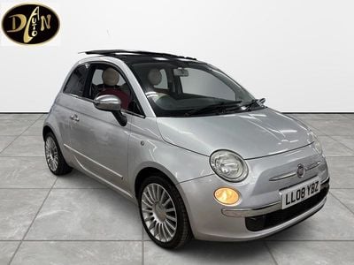 Silver Used 2008 Fiat 500 Lounge Hatchback | £3,995 (Good price)