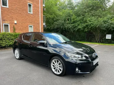 Used Lexus CT200h Luxury Line 2013 Black Hatchback