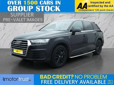 Used Audi Q7 S-Line 286 HP (210 kW) 2018 Black SUV
