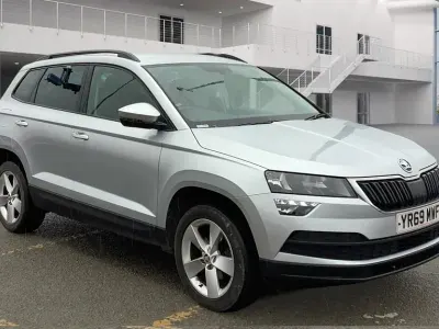 Used Skoda Karoq SE 116 HP (85 kW) 2019 Silver SUV