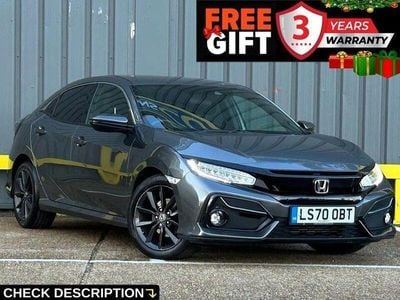 Grey Used 2020 Honda Civic SR Hatchback | £10,130 (Fair price)