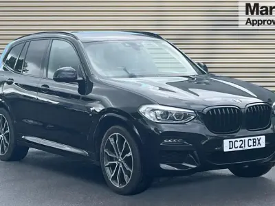 Used BMW X3 M Sport 190 HP (139 kW) 2021 Black SUV