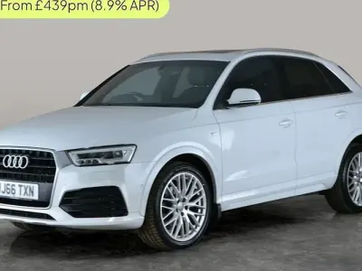 Used Audi Q3 S-line plus 184 HP (135 kW) 2016 White SUV